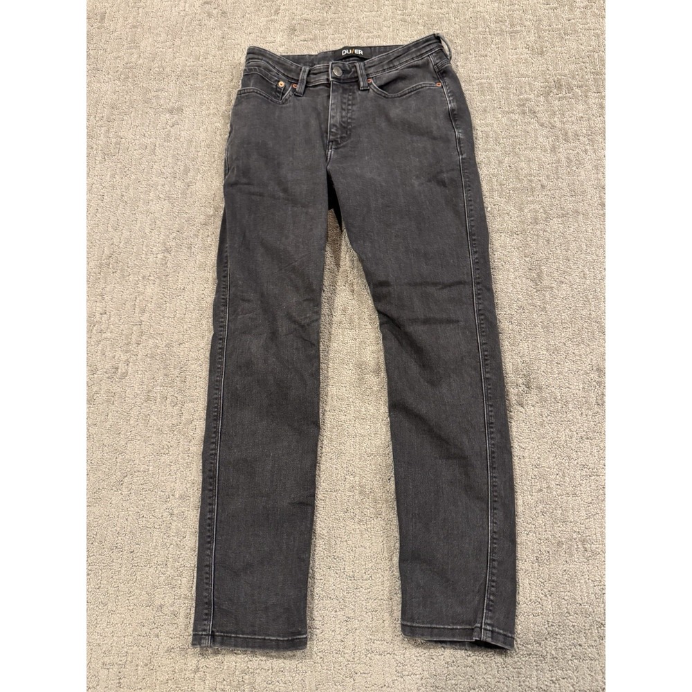Duer Du/er Faded Black Performance Stretch Jeans Tapered 29x30 (J1)